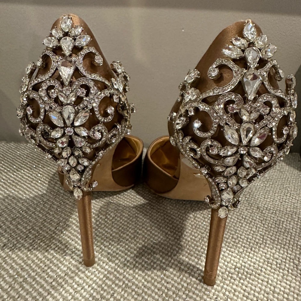 Badgley Mischka never worn heels